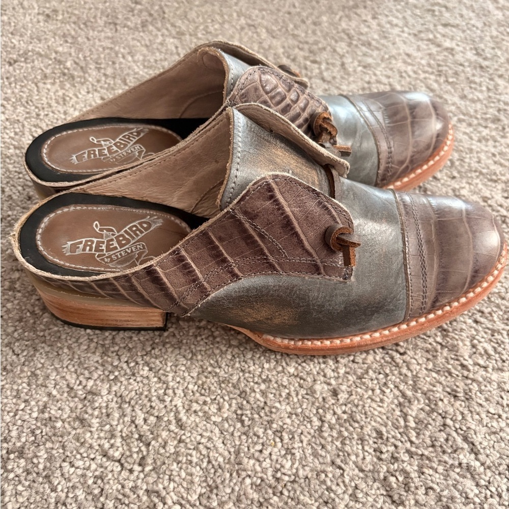 Free Bird By Steven Malena Slip On Mules